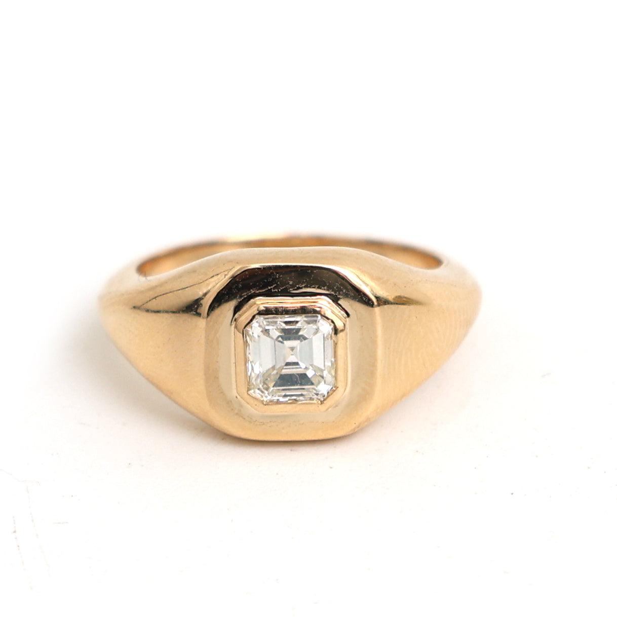 JPRG-3139/8202 Diamond Pinky Ring | 18K