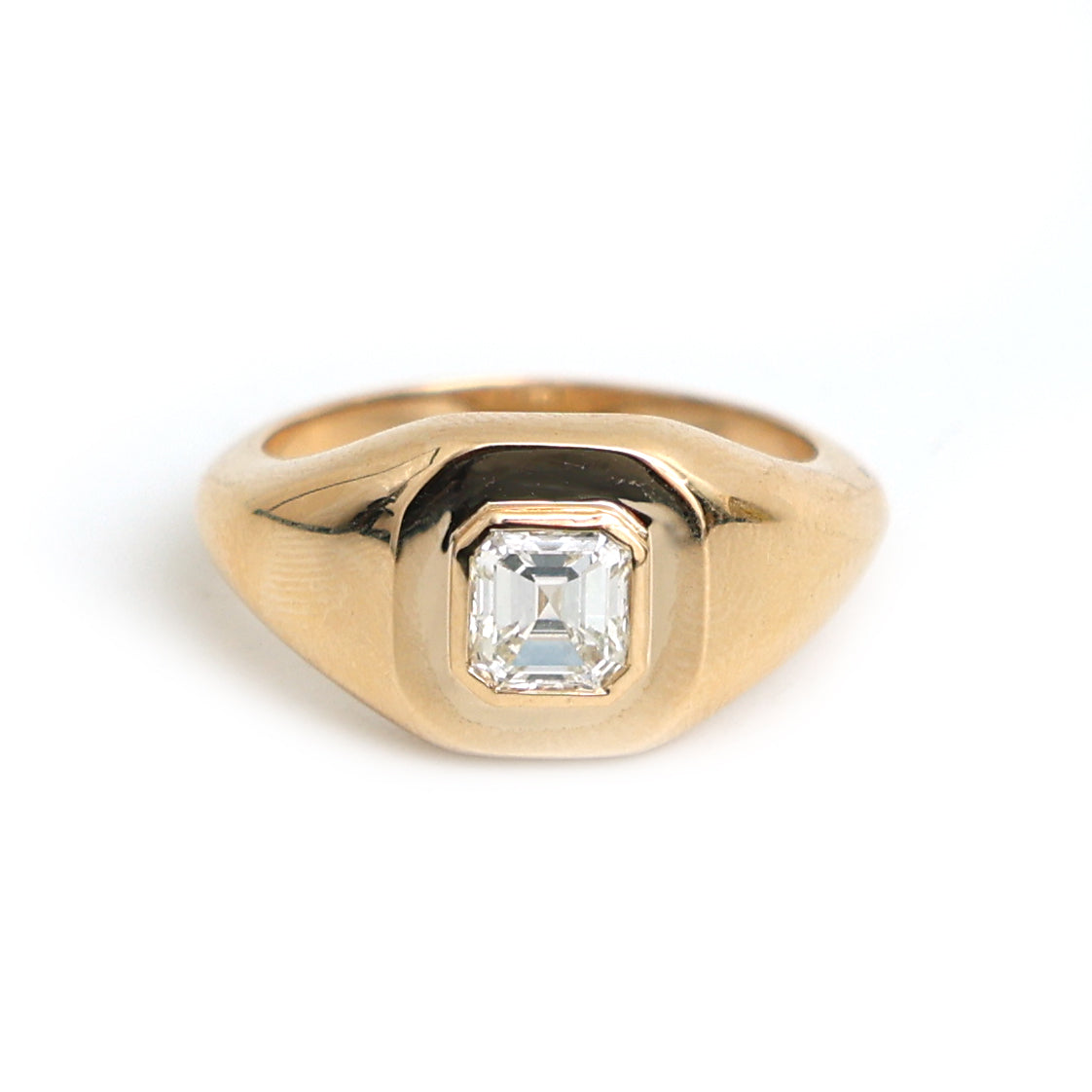 JPRG-3143/8206 Diamond Pinky Ring | 18K