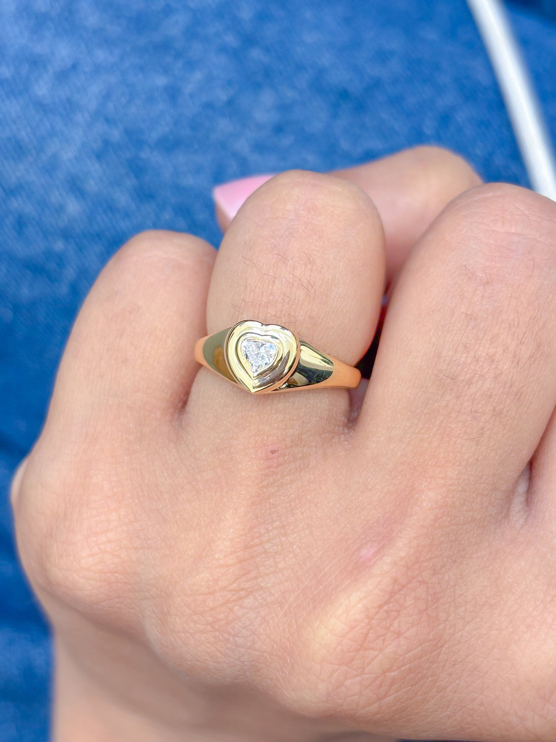 JPRG-3192/8292 Diamond Heart Ring | 18K