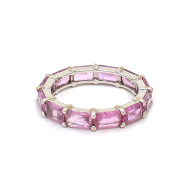 JPRG-3209/8309 Pink Sapphire Octagon Ring | 14K