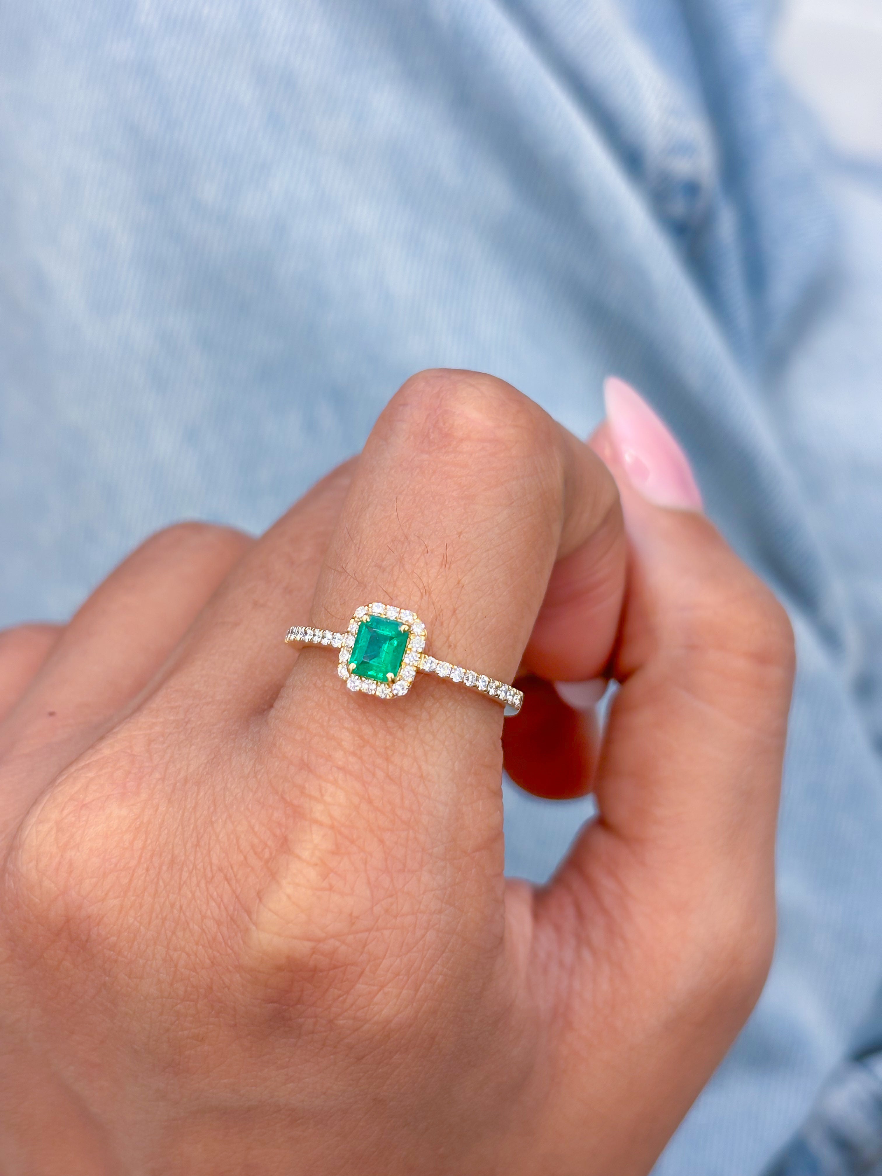 JPRG-3231/8359 Blue Sapphire Diamond Heart Thin Ring | 14K