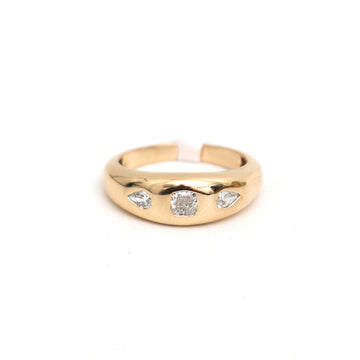 JPRG-3302/8452 Lab Grown Diamond Chunky Ring | 14K