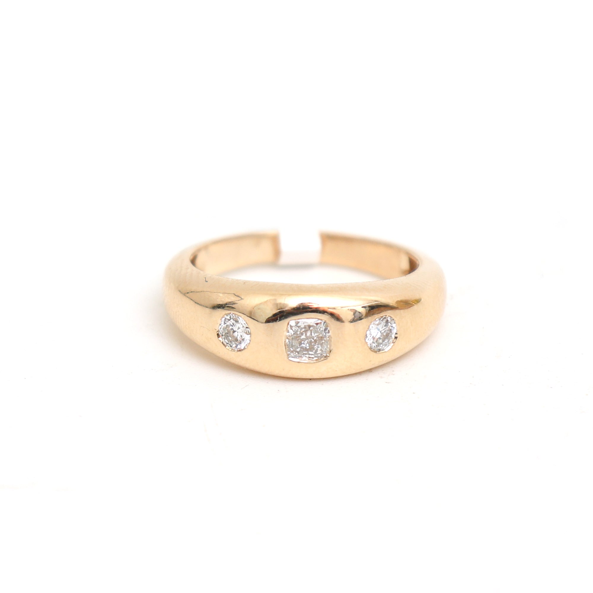 JPRG-3303/8453 Lab Grown Diamond Chunky Ring | 14K