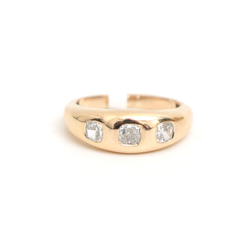 JPRG-3304/8454 Lab Grown Diamond Chunky Ring | 14K