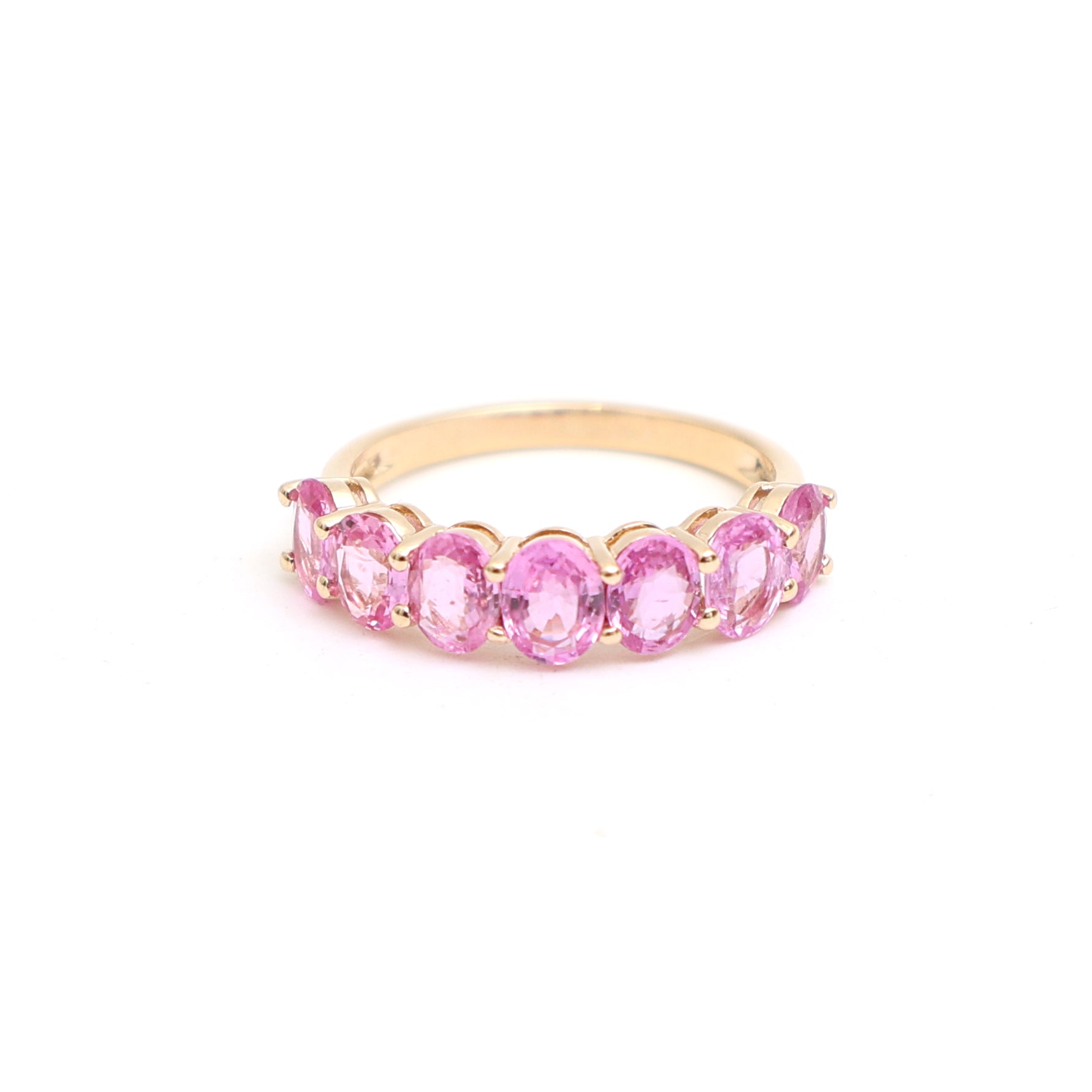 JPRG-3367/8567 Pink Sapphire Ring | 14K