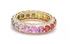 JPRG-337/1492 Rainbow Ring | 14K