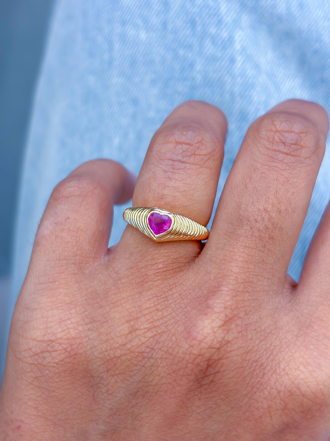 JPRG-3445/8821 Ruby Ring | 18K
