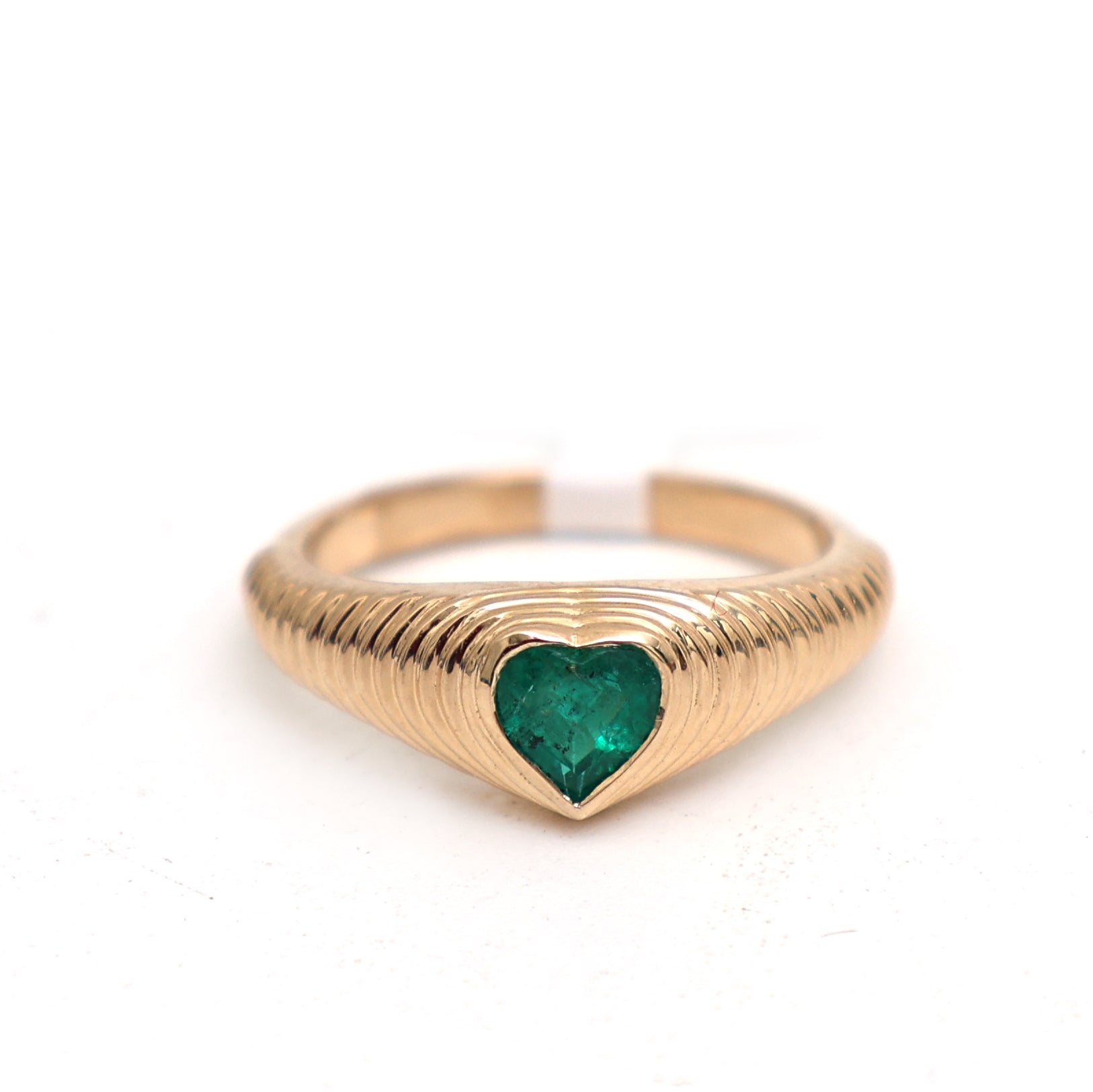 JPRG-3460/8840 Emerald Ring | 14K