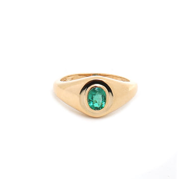 JPRG-3548/9026 Emerald Ring | 18K
