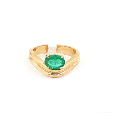 JPRG-3571/9080 Emerald Ring | 18K