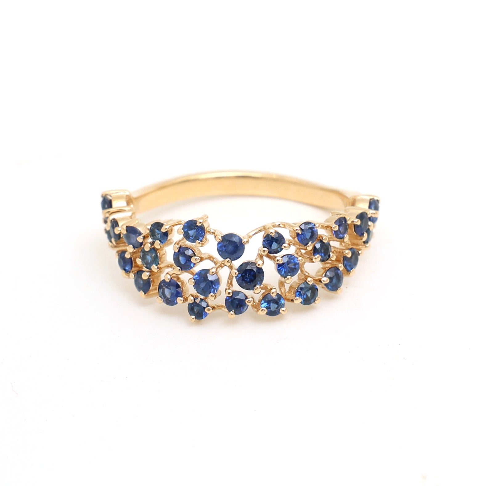 JPRG-3577/9086 Blue Sapphire Ring | 18K