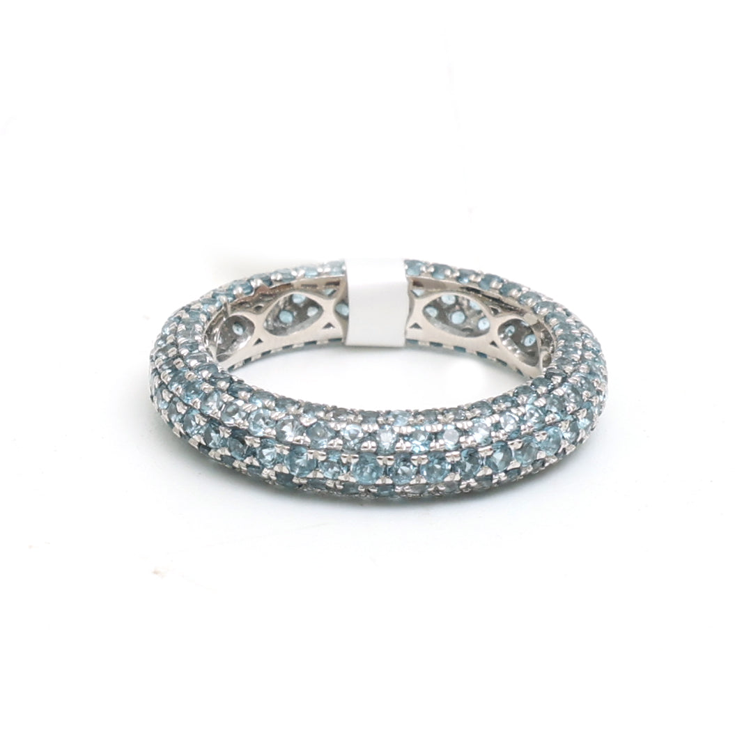 JPRG-3580/9090 Lbt Round Pave Ring | 14K