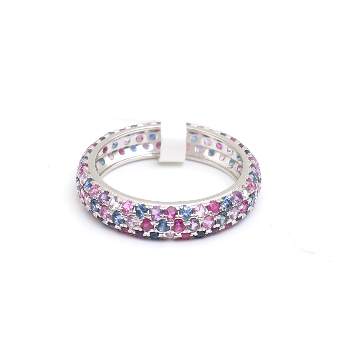 JPRG-3582/9092 Rainbow Sapphire Ring | 14K