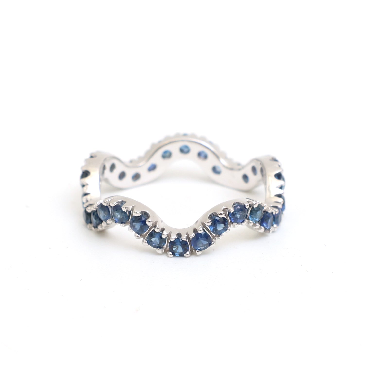 JPRG-3592/9123 Blue Sapphire Ring | 18K