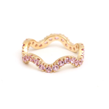 JPRG-3597/9129 Pink Sapphire Ring | 18K