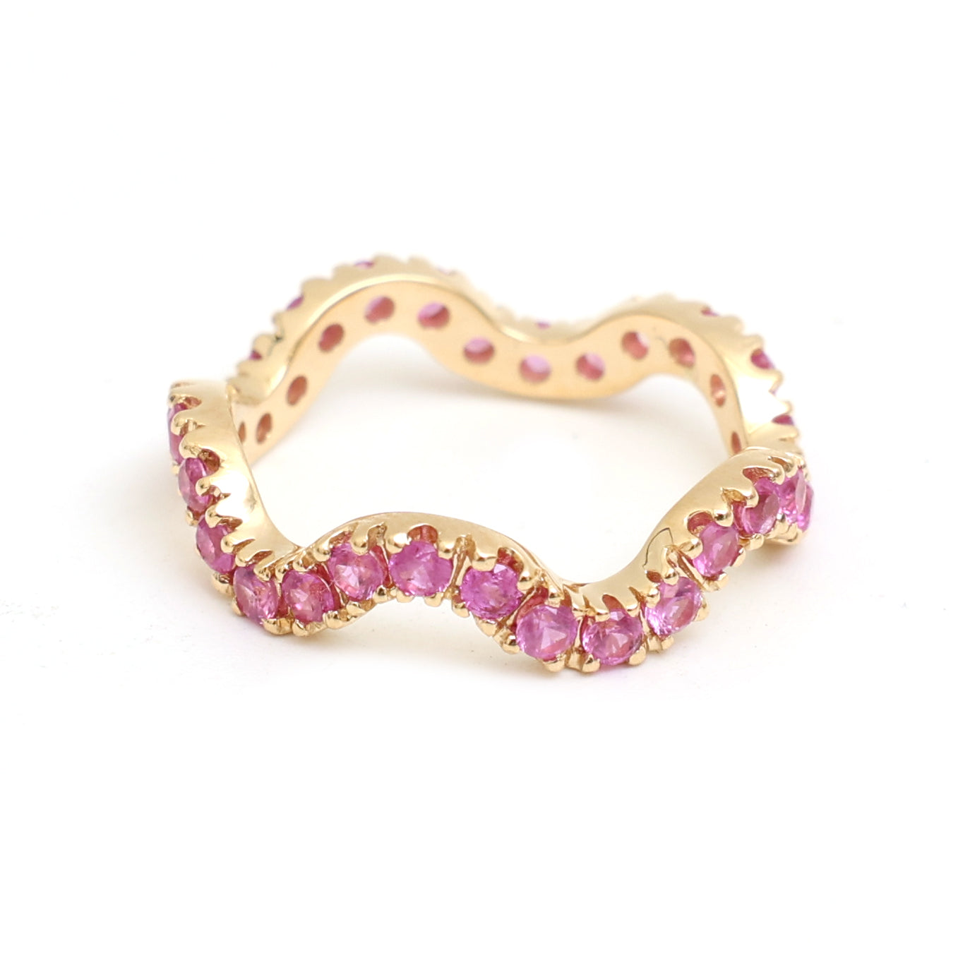 JPRG-3598/9128 Pink Sapphire Ring | 18K