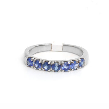 JPRG-3621/9161 Blue Sapphire Ring | 18K