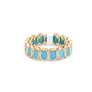 JPRG-3632/9172 Turquoise Ring | 14K