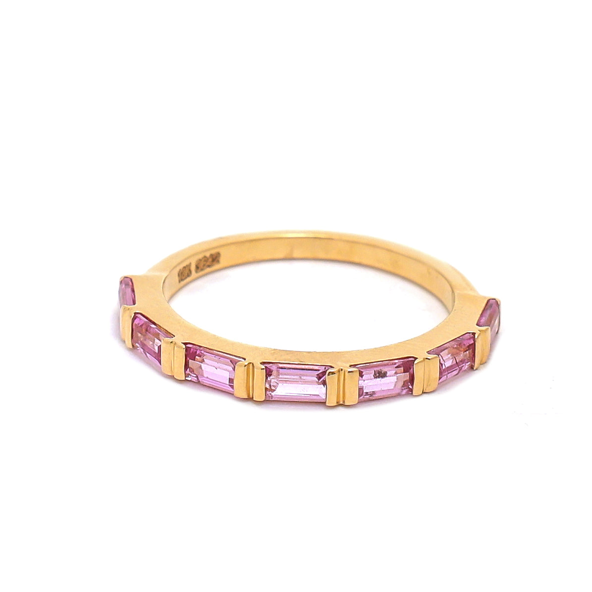 JPRG-3642/9182 Pink Sapphire Ring | 18K