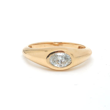 JPRG-3645/9233 Lab Grown Diamond Ring | 14K