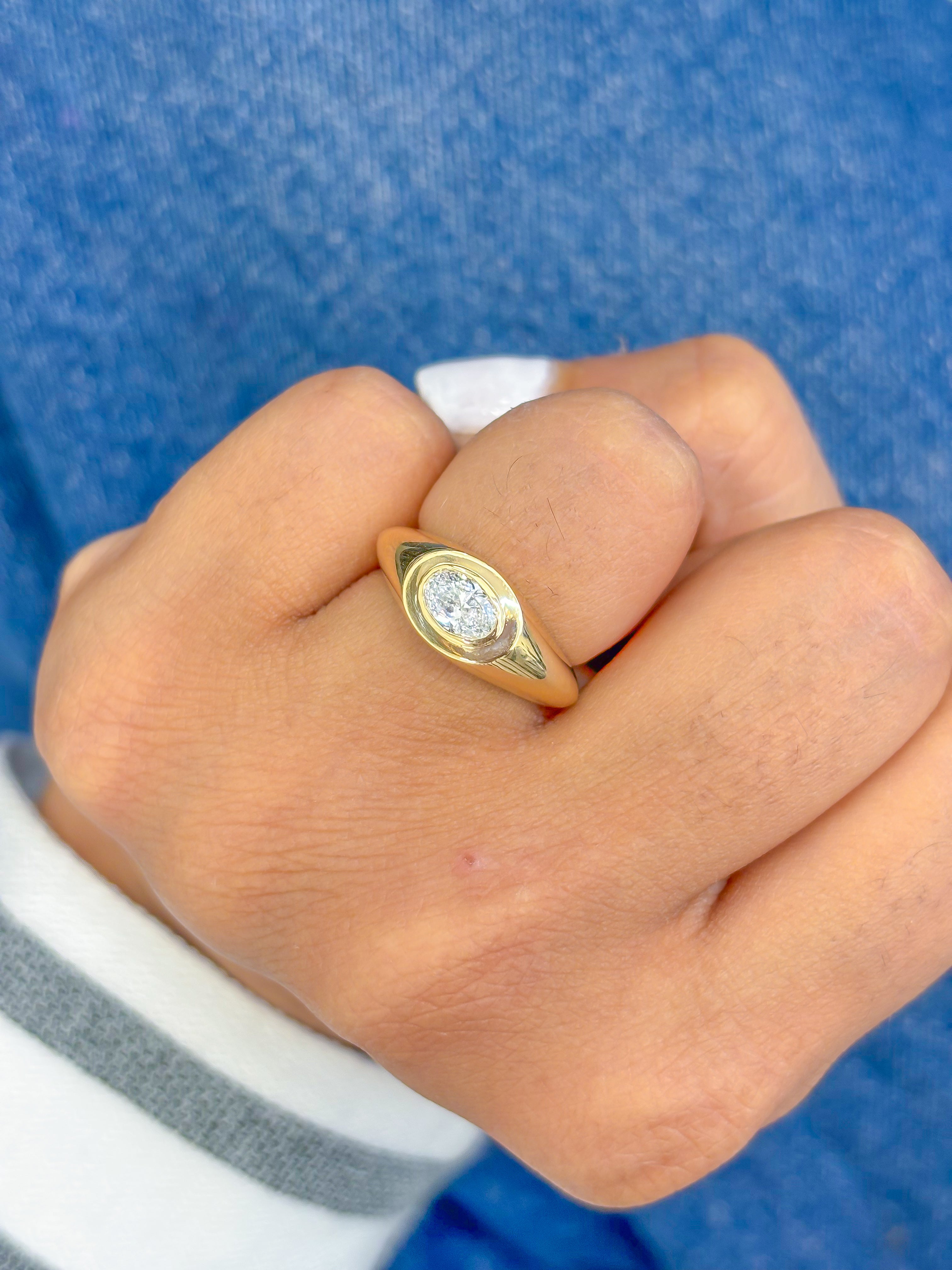 JPRG-3647/9235 Lab Grown Diamond Ring | 14K