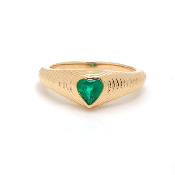 JPRG-3648/9236 Emerald Ring | 14K