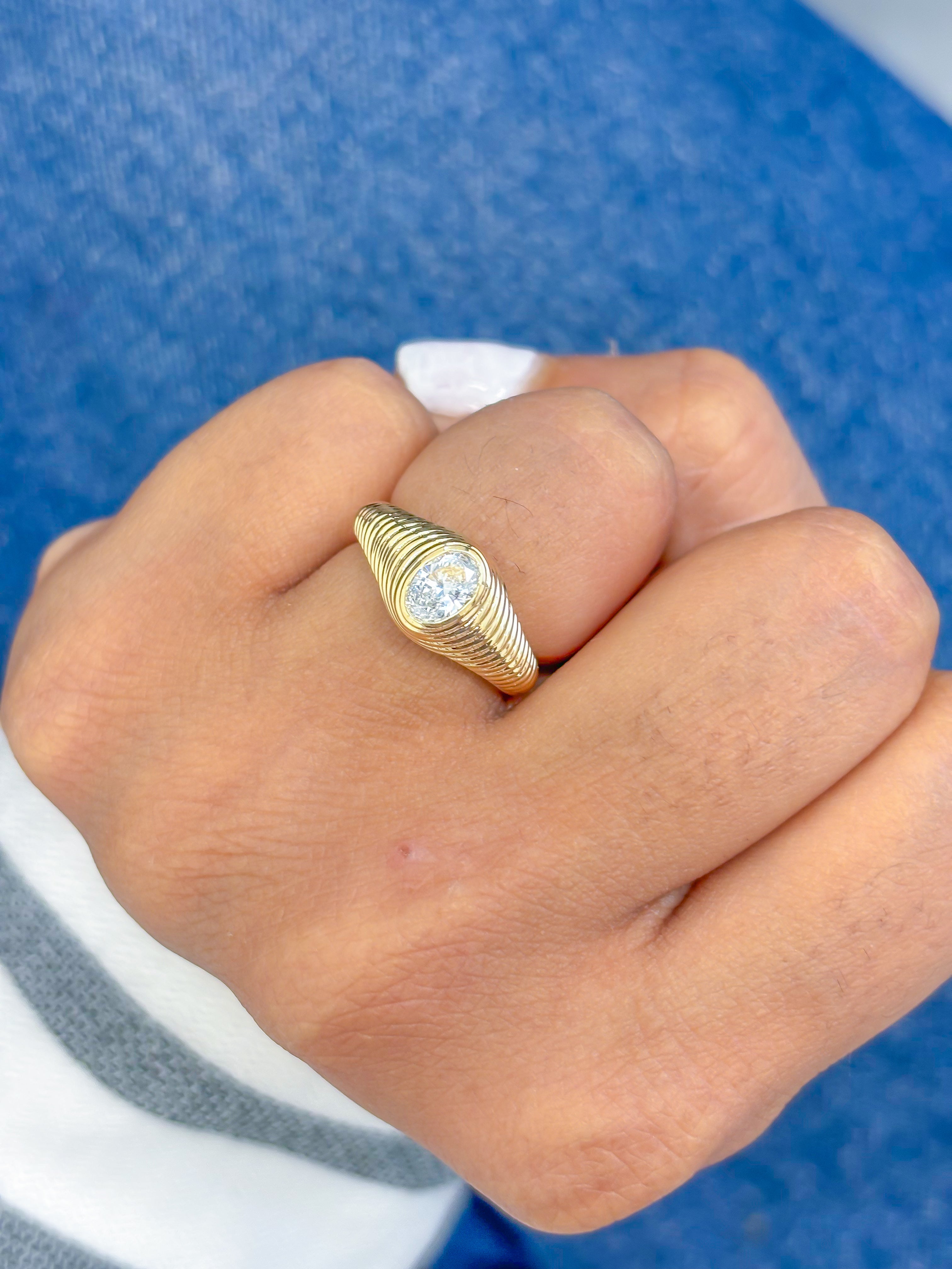 JPRG-3650/9238 Lab Grown Diamond Ring | 14K