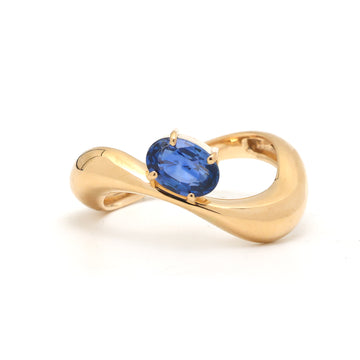 JPRG-3660/9248 Blue Sapphire Ring | 18K