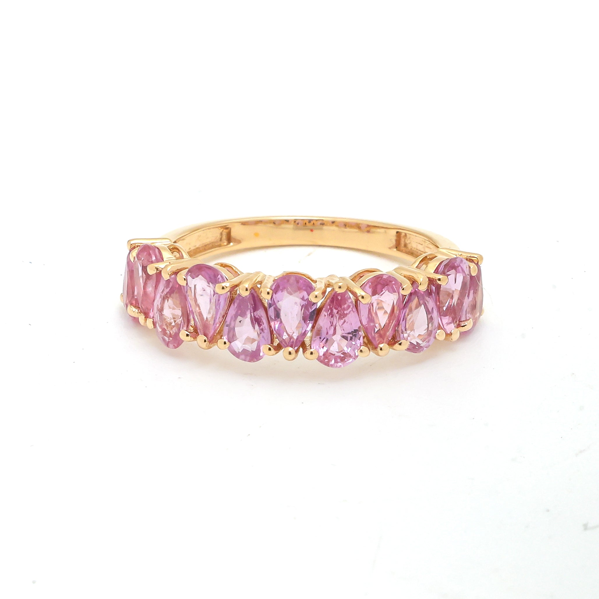 JPRG-3670/9258 Pink Sapphire Ring | 18K