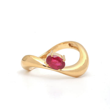 JPRG-3671/9259 Ruby Ring | 18K