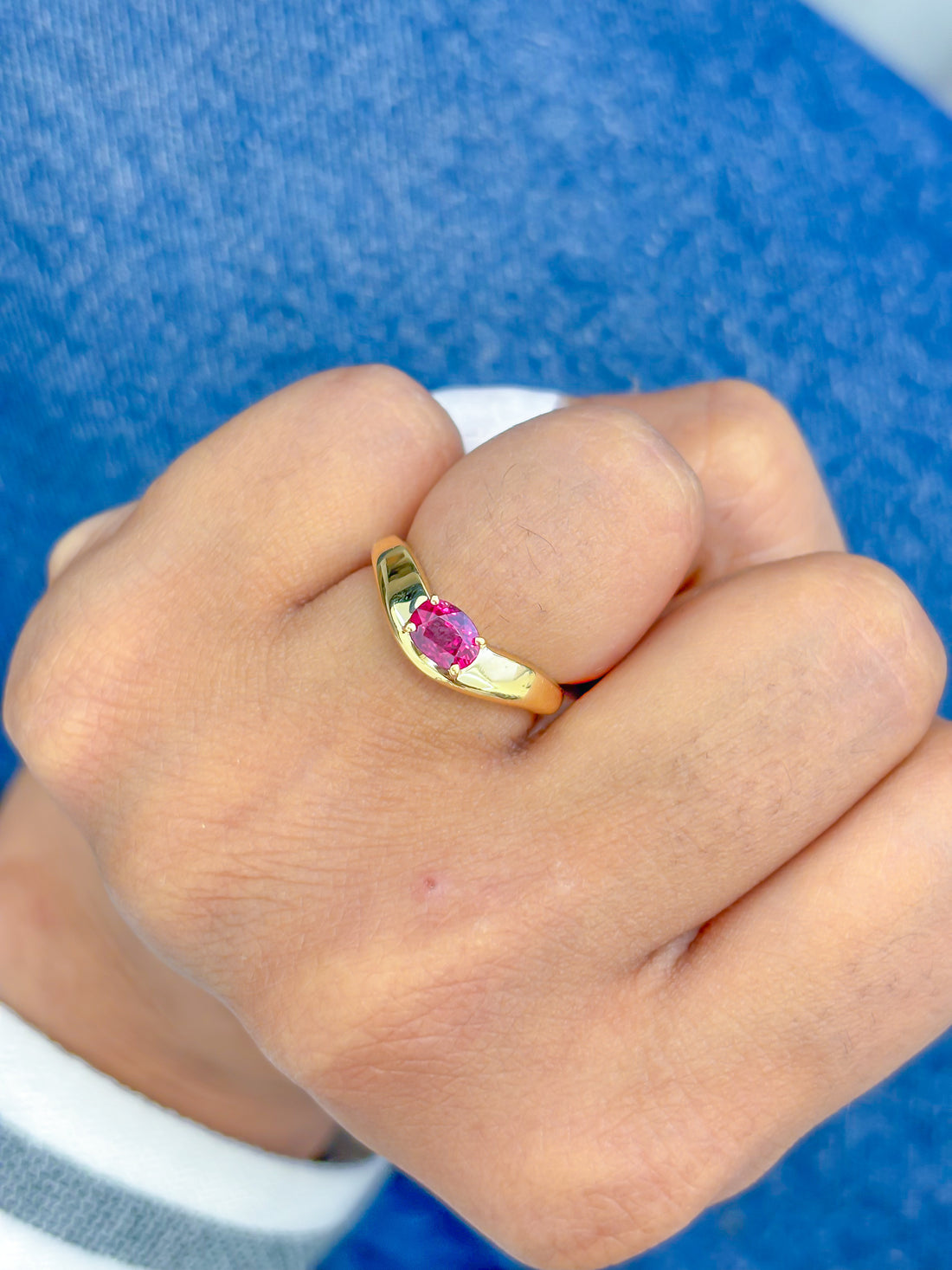 JPRG-3672/9260 Ruby Ring | 18K