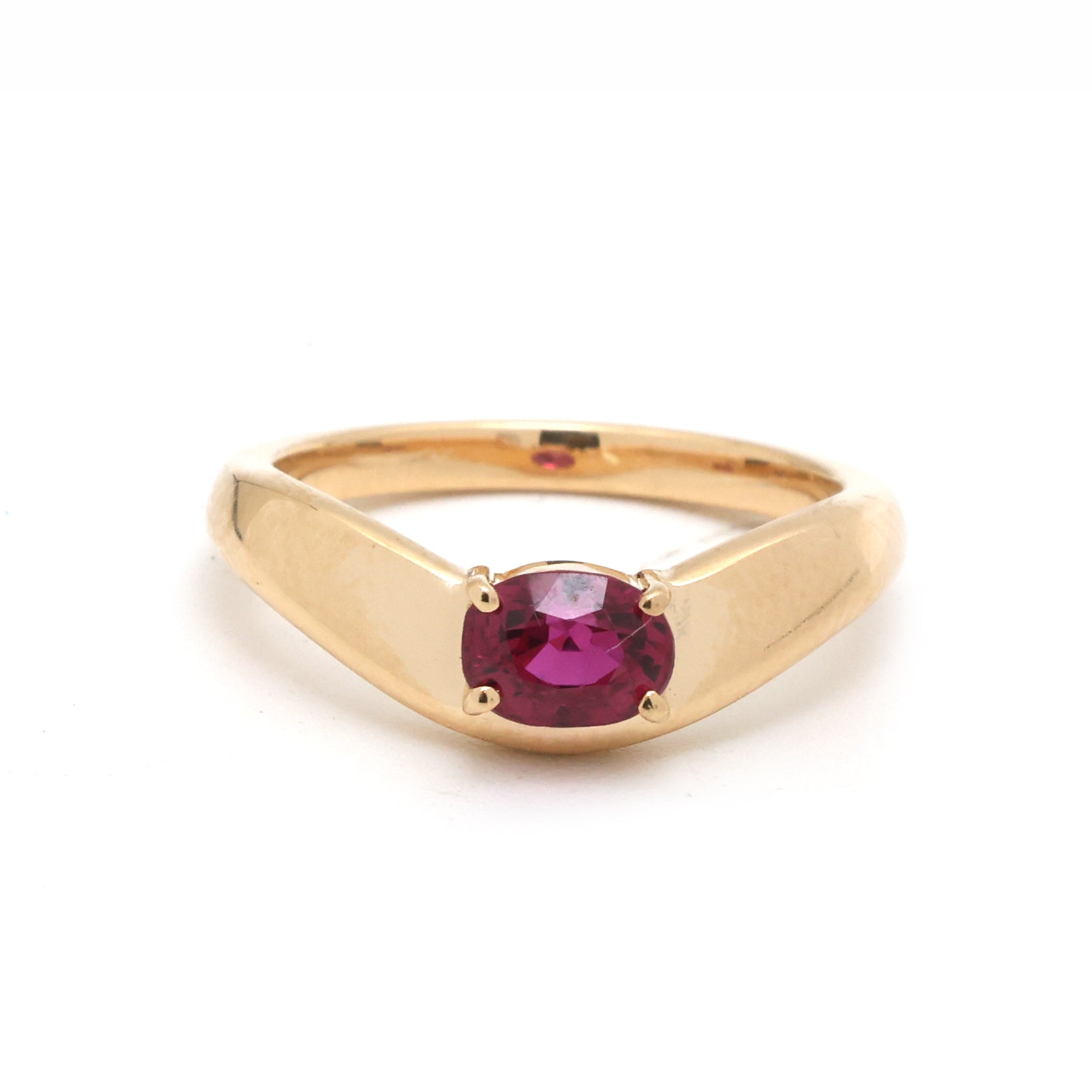 JPRG-3672/9260 Ruby Ring | 18K