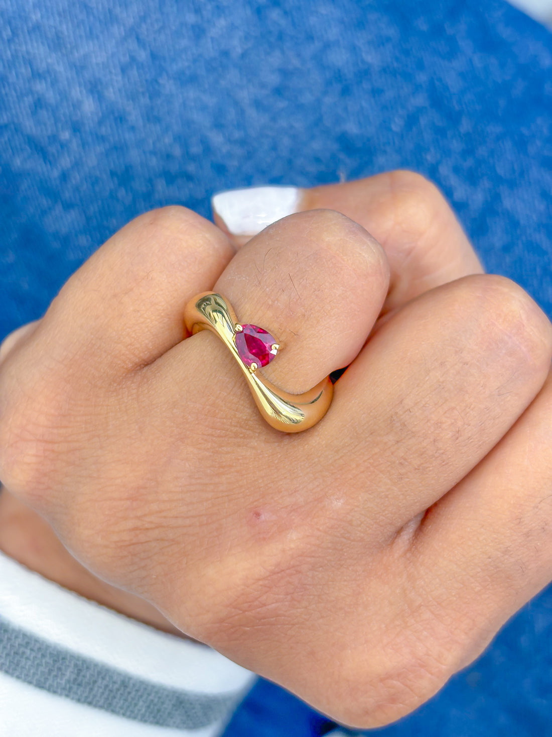 JPRG-3673/9261 Ruby Ring | 18K