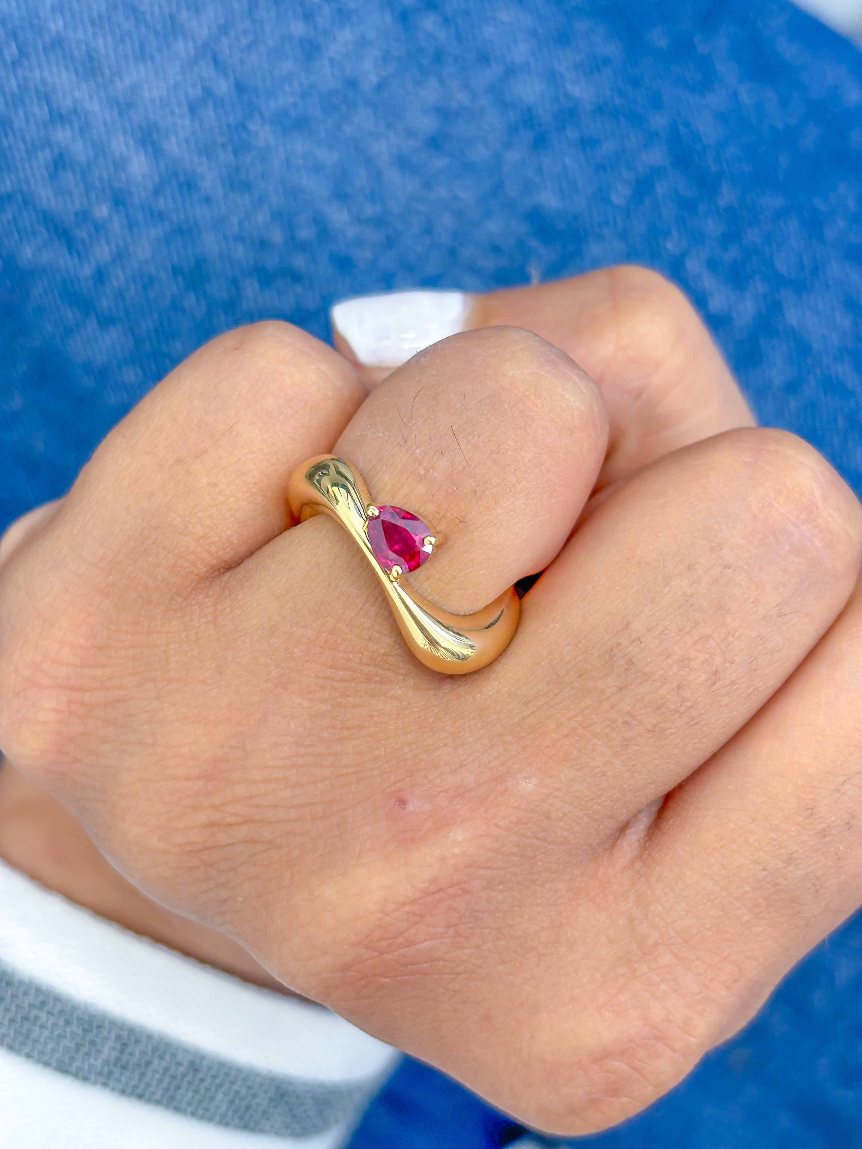 JPRG-3673/9261 Ruby Ring | 18K