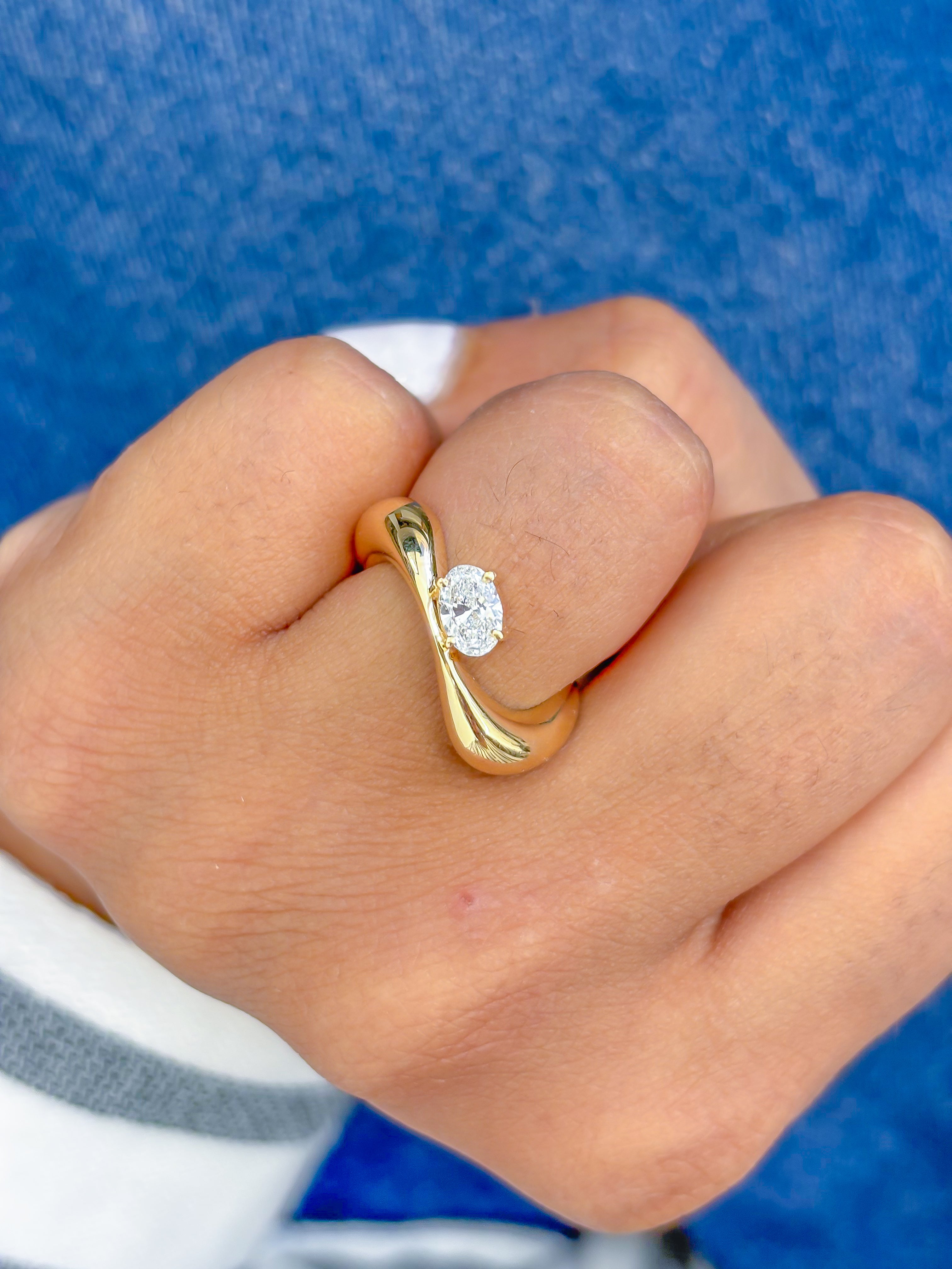 JPRG-3677/9265 Lab Grown Diamond Ring | 14K