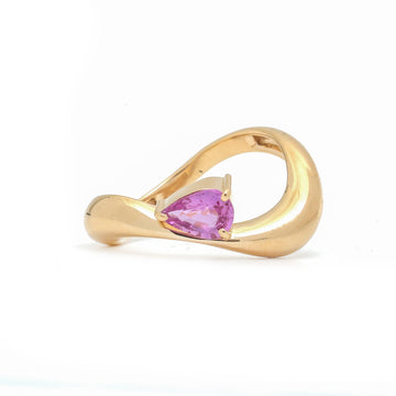 JPRG-3678/9266 Pink Sapphire Ring | 14K