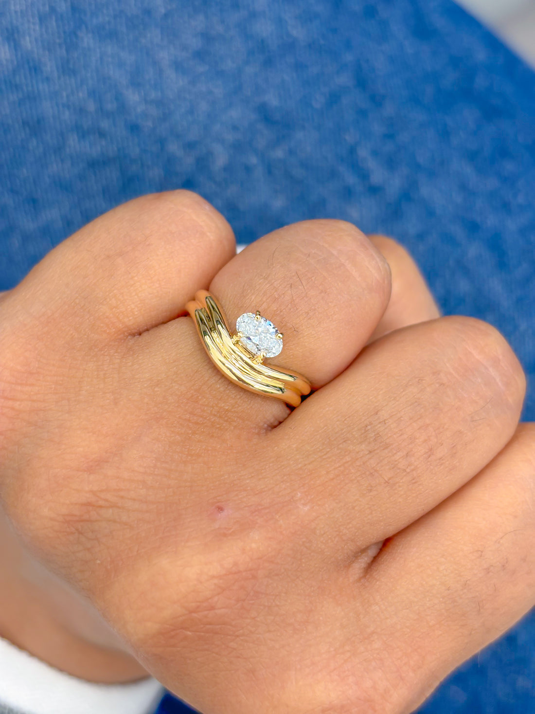 JPRG-3683/9273 Lab Grown Diamond Ring | 14K