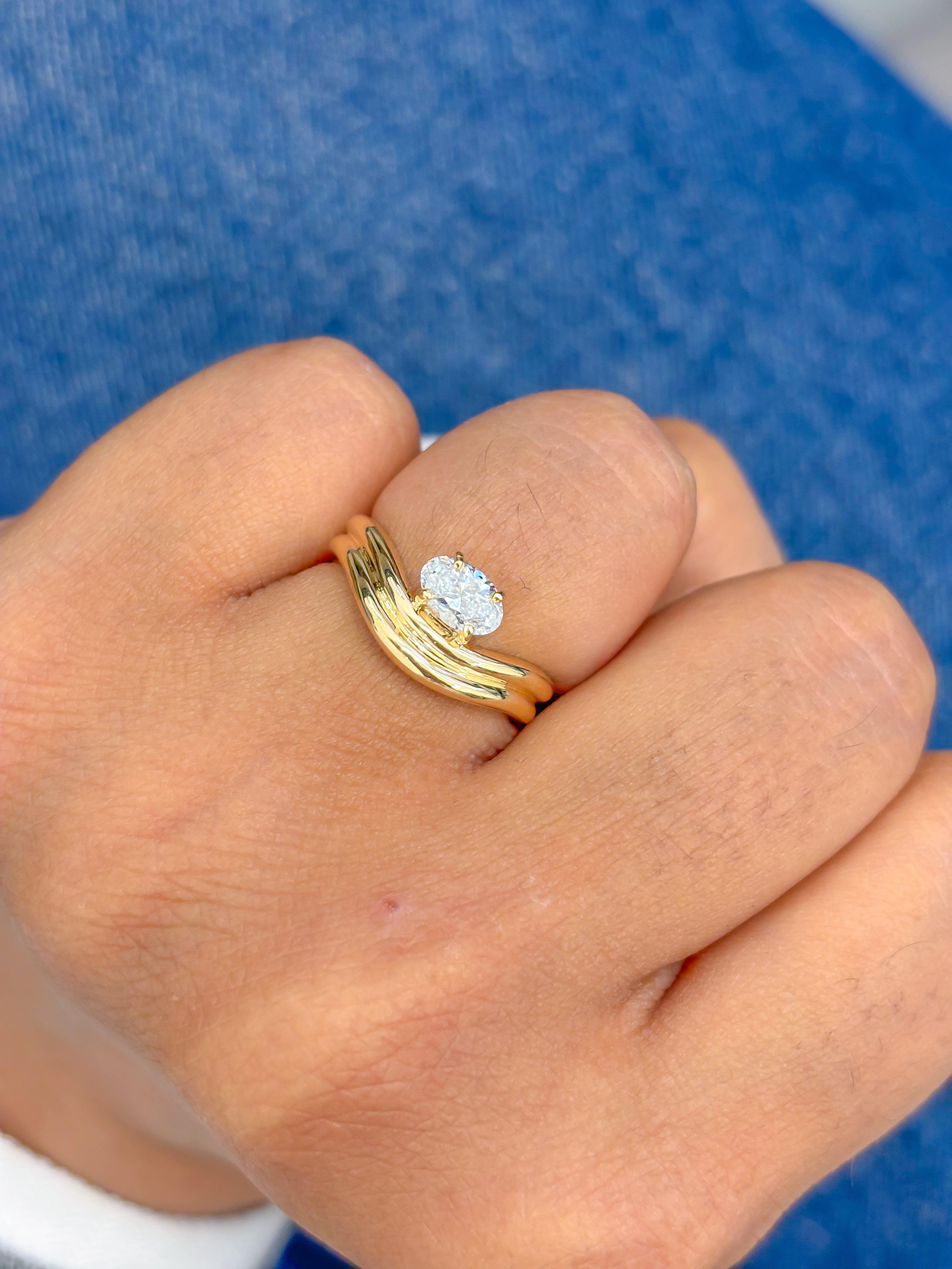JPRG-3683/9273 Lab Grown Diamond Ring | 14K