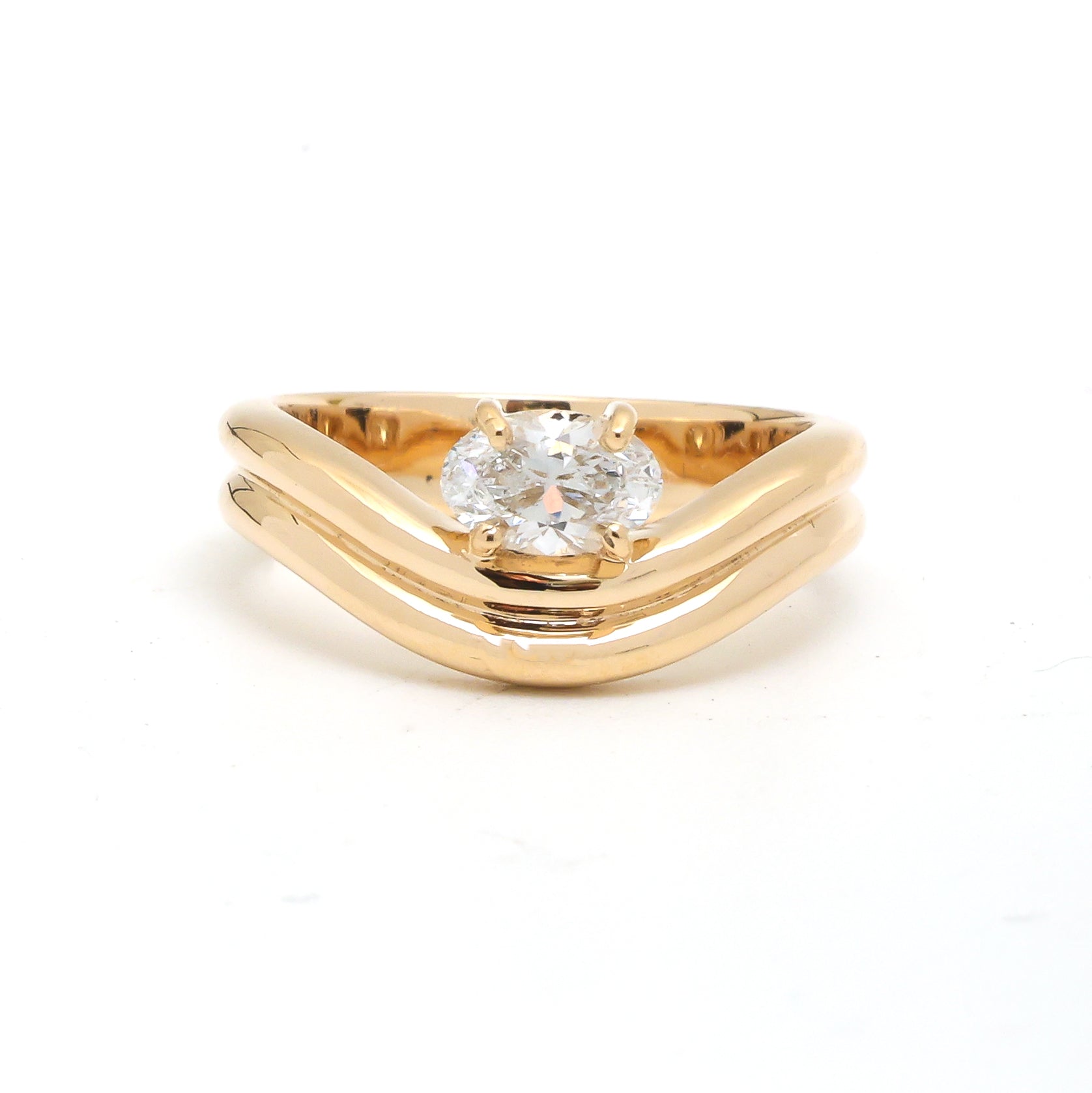 JPRG-3683/9273 Lab Grown Diamond Ring | 14K