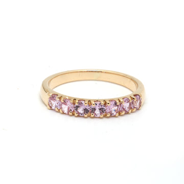 JPRG-3689/9277 Pink Sapphire Ring | 18K