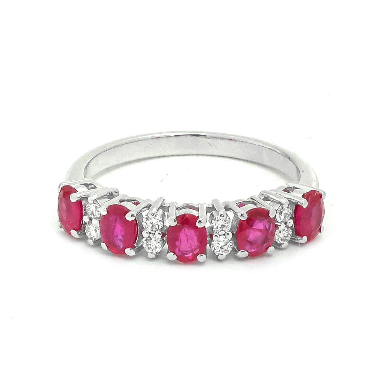 JPRG-3690/9278 Ruby Diamond Ring | 18K