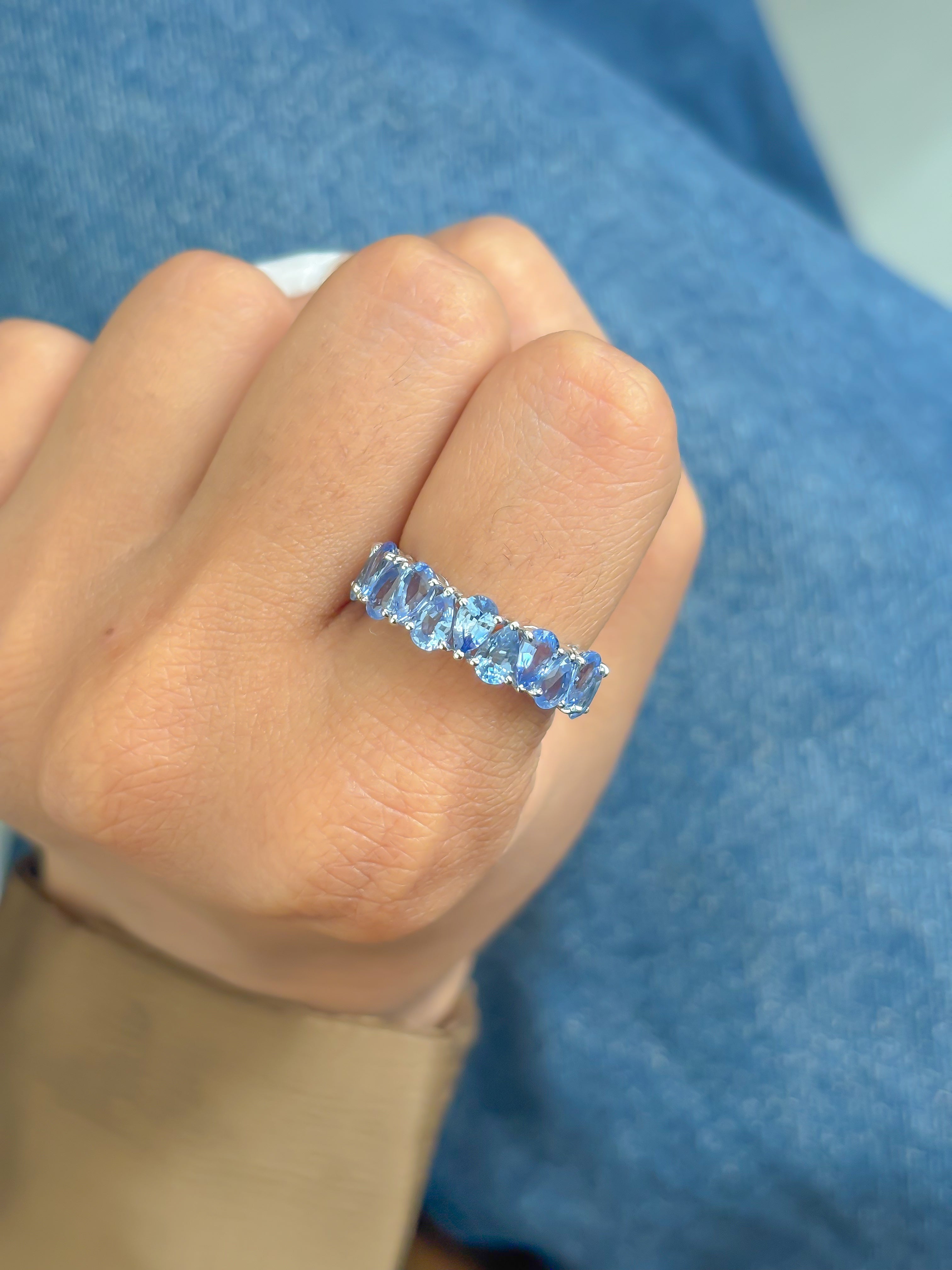 JPRG-3697/9301 Blue Sapphire Ring | 14K