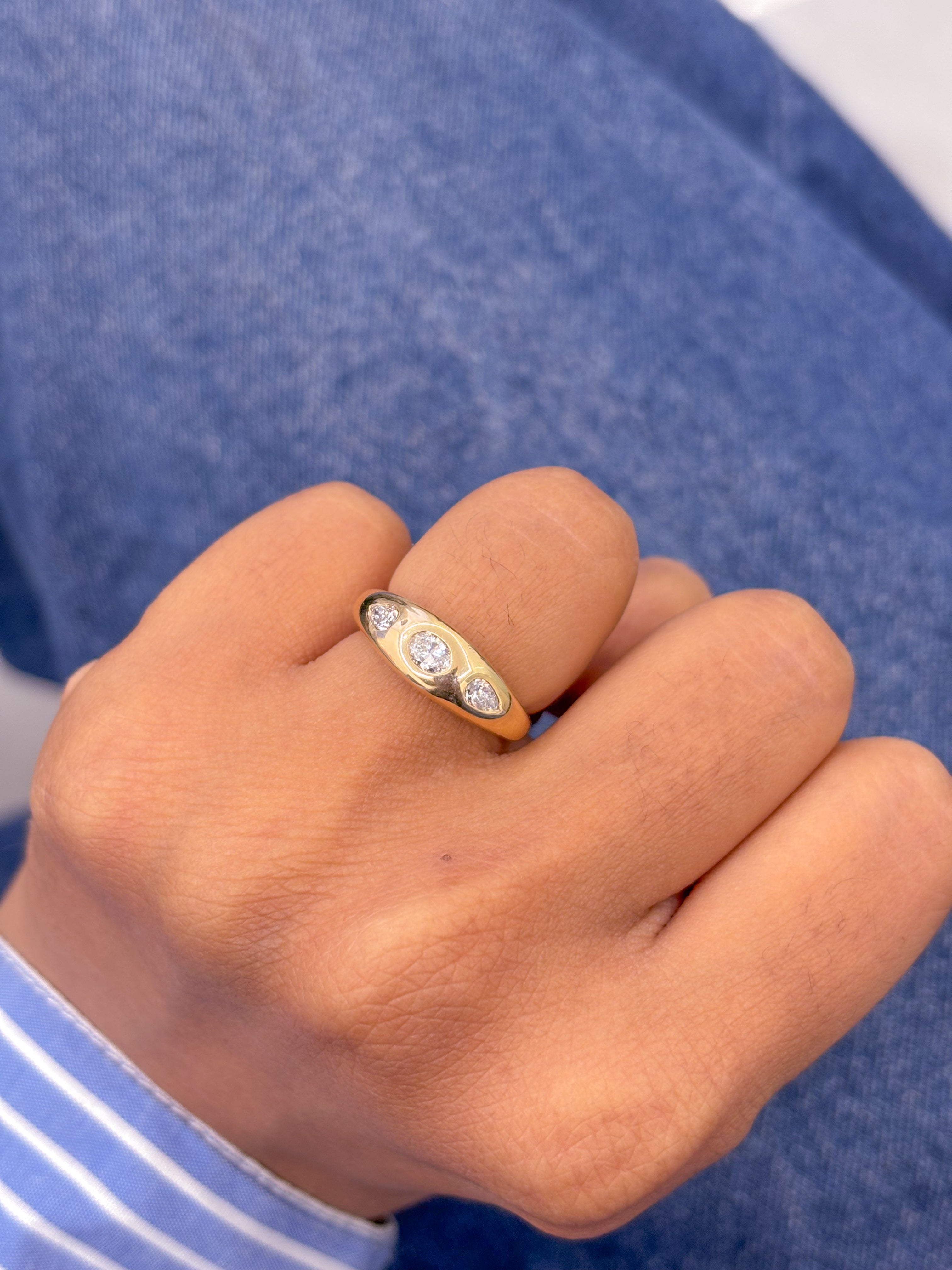 JPRG-3714/9317 Lab Grown Diamond Ring | 14K