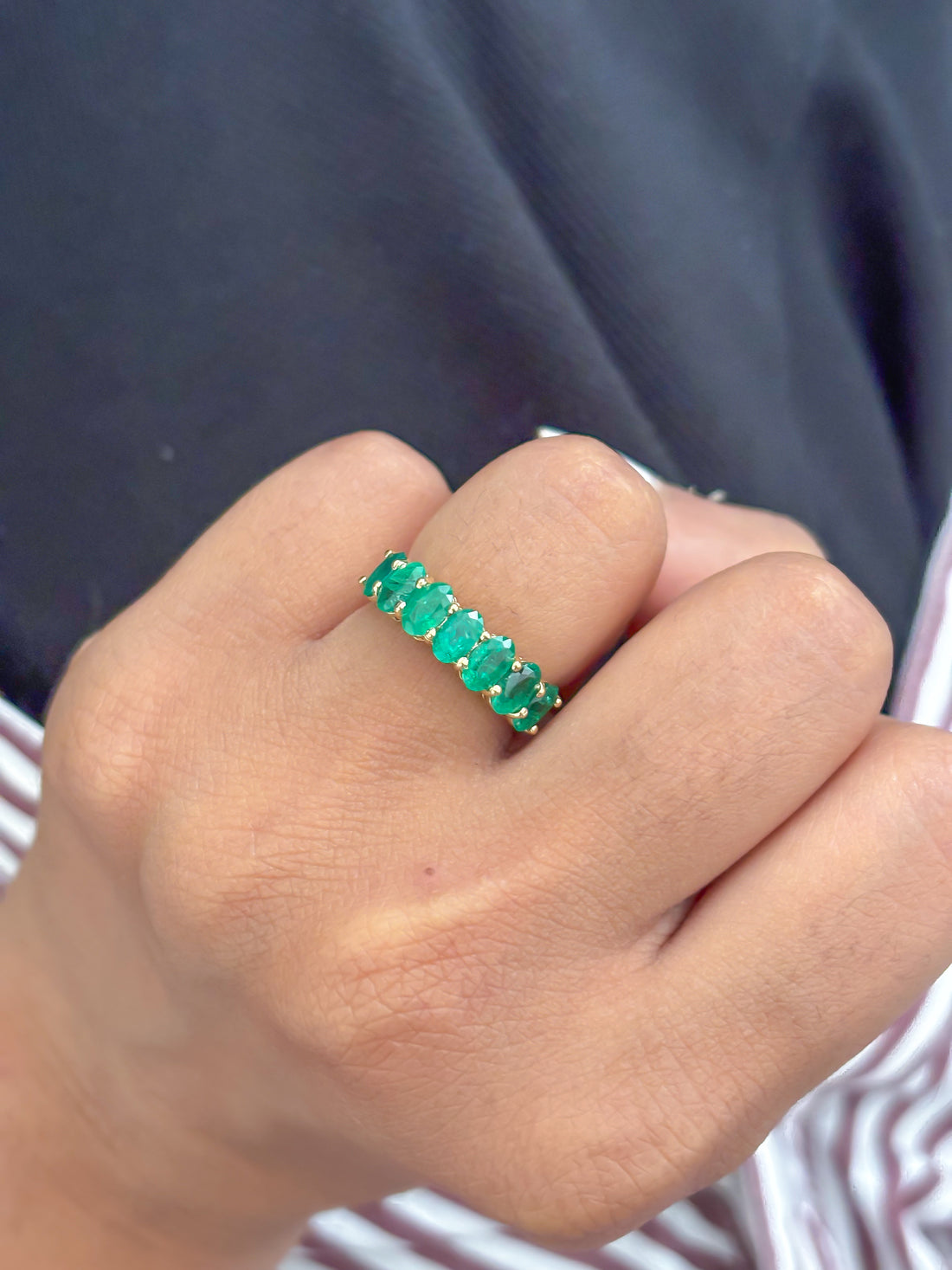 JPRG-3721/9328 Emerald Ring | 18K