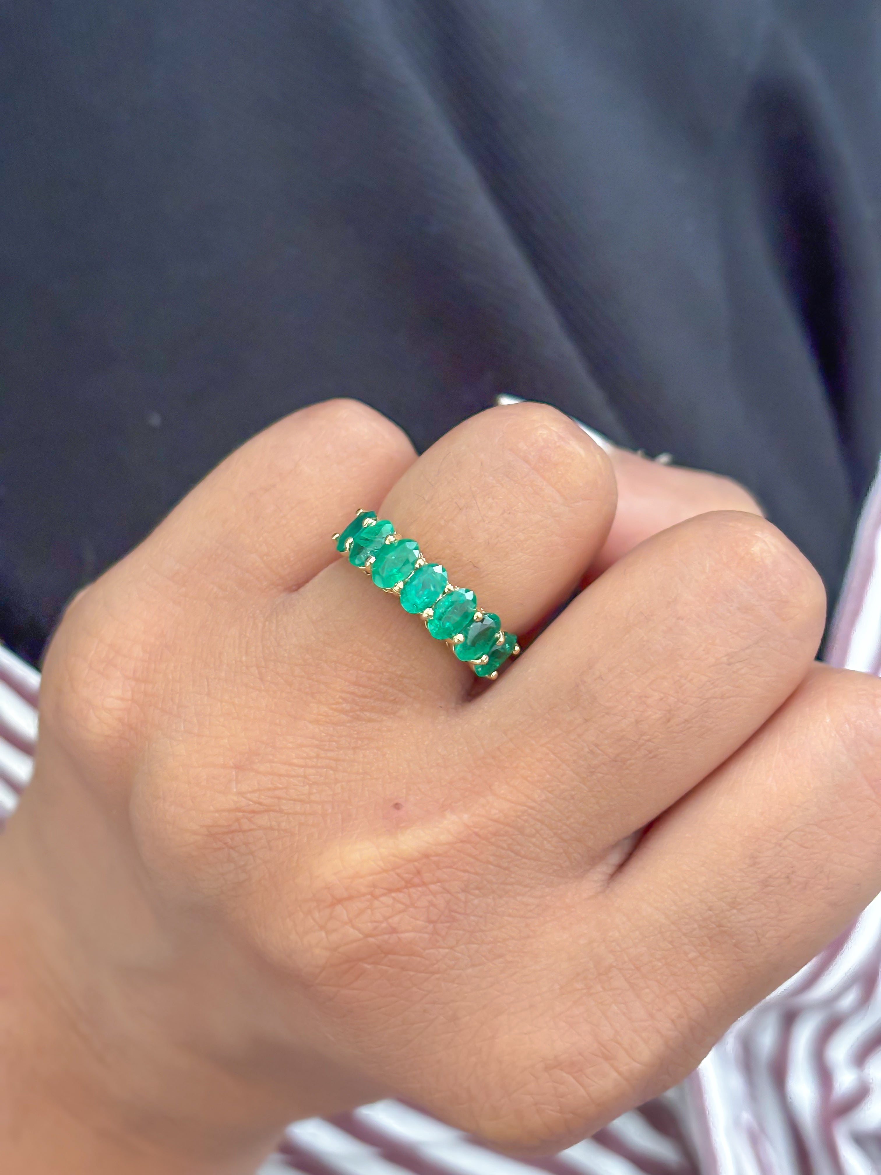 JPRG-3721/9328 Emerald Ring | 18K