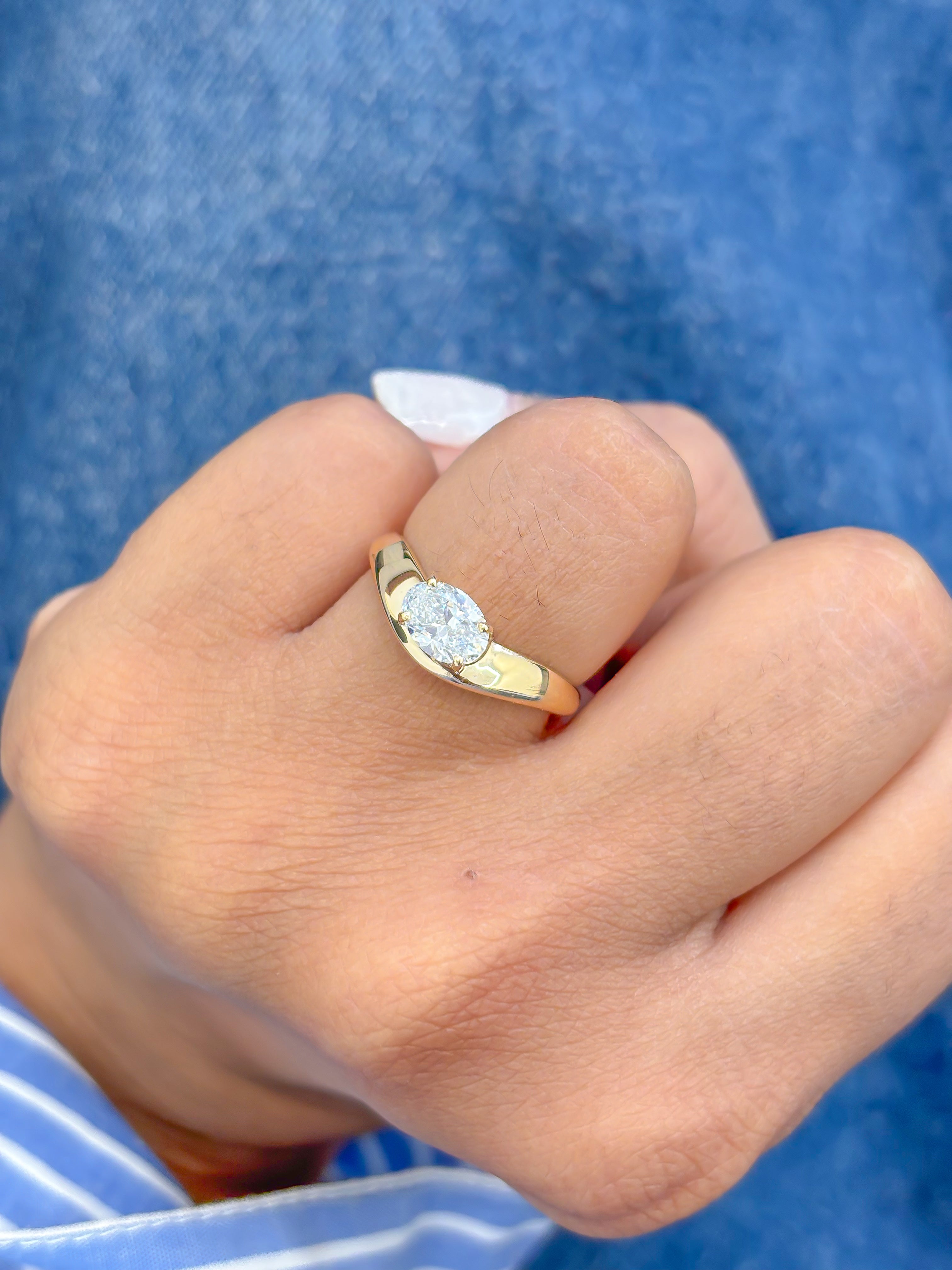 JPRG-3744/9370 Lab Grown Diamond Ring | 14K