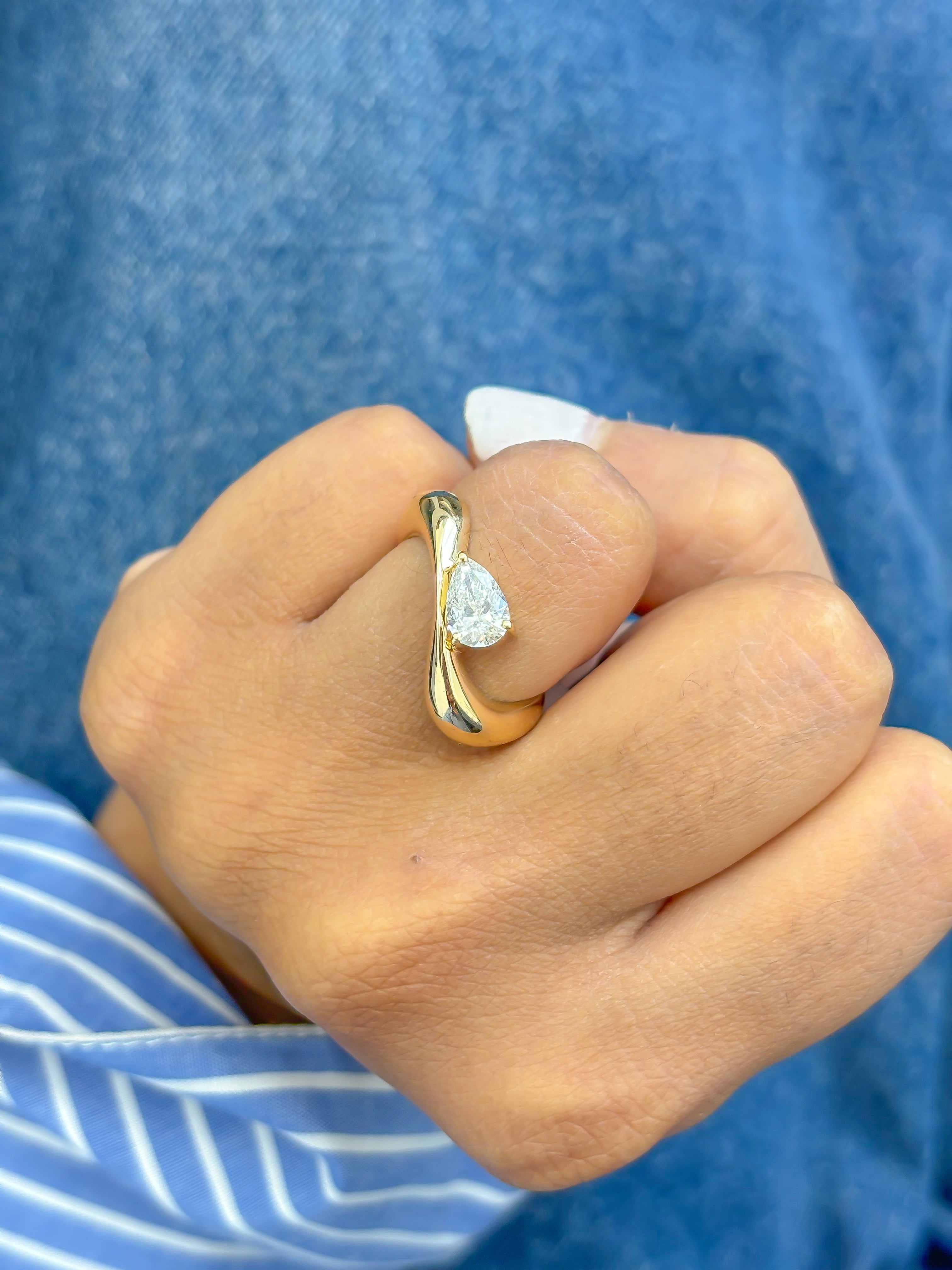 JPRG-3747/9373 Lab Grown Diamond Ring | 14K