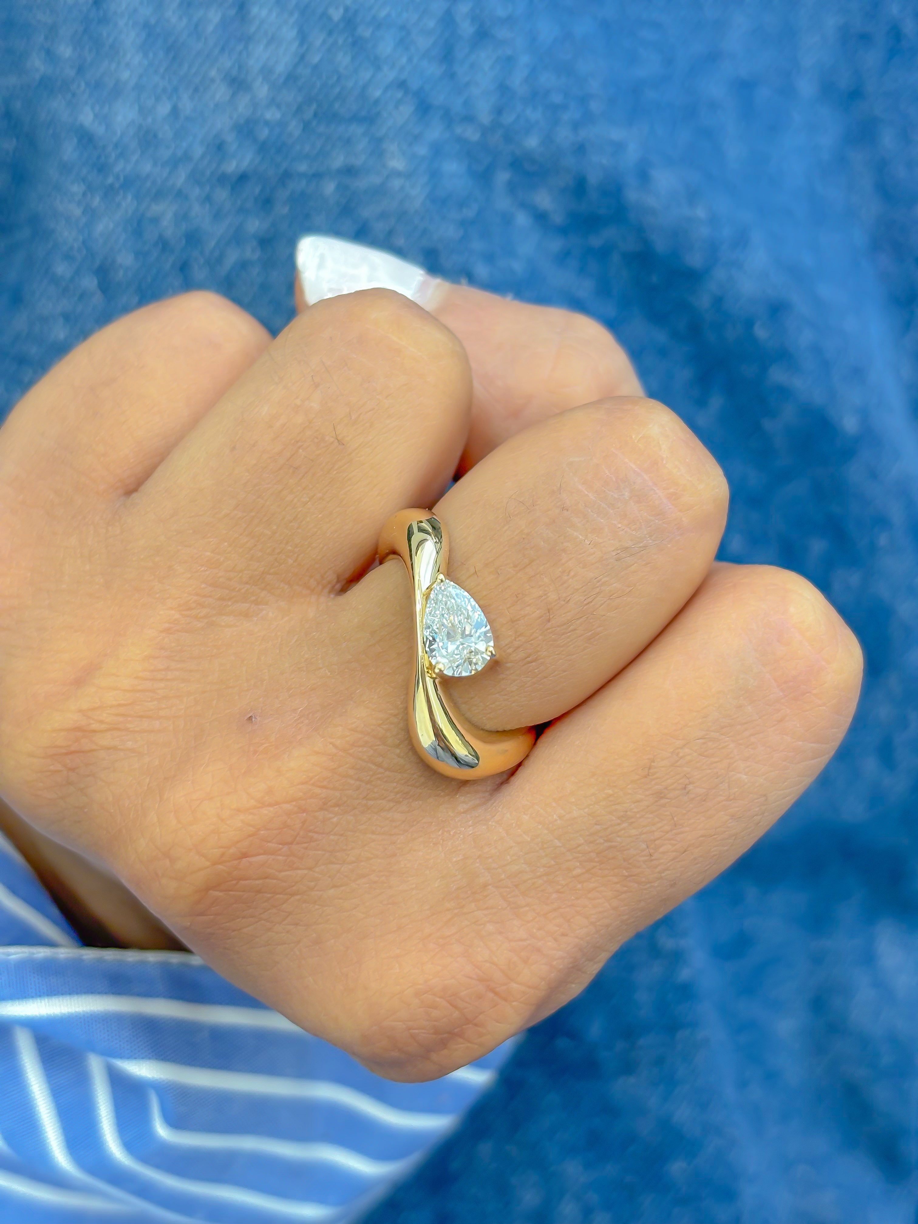 JPRG-3748/9374 Lab Grown Diamond Ring | 14K