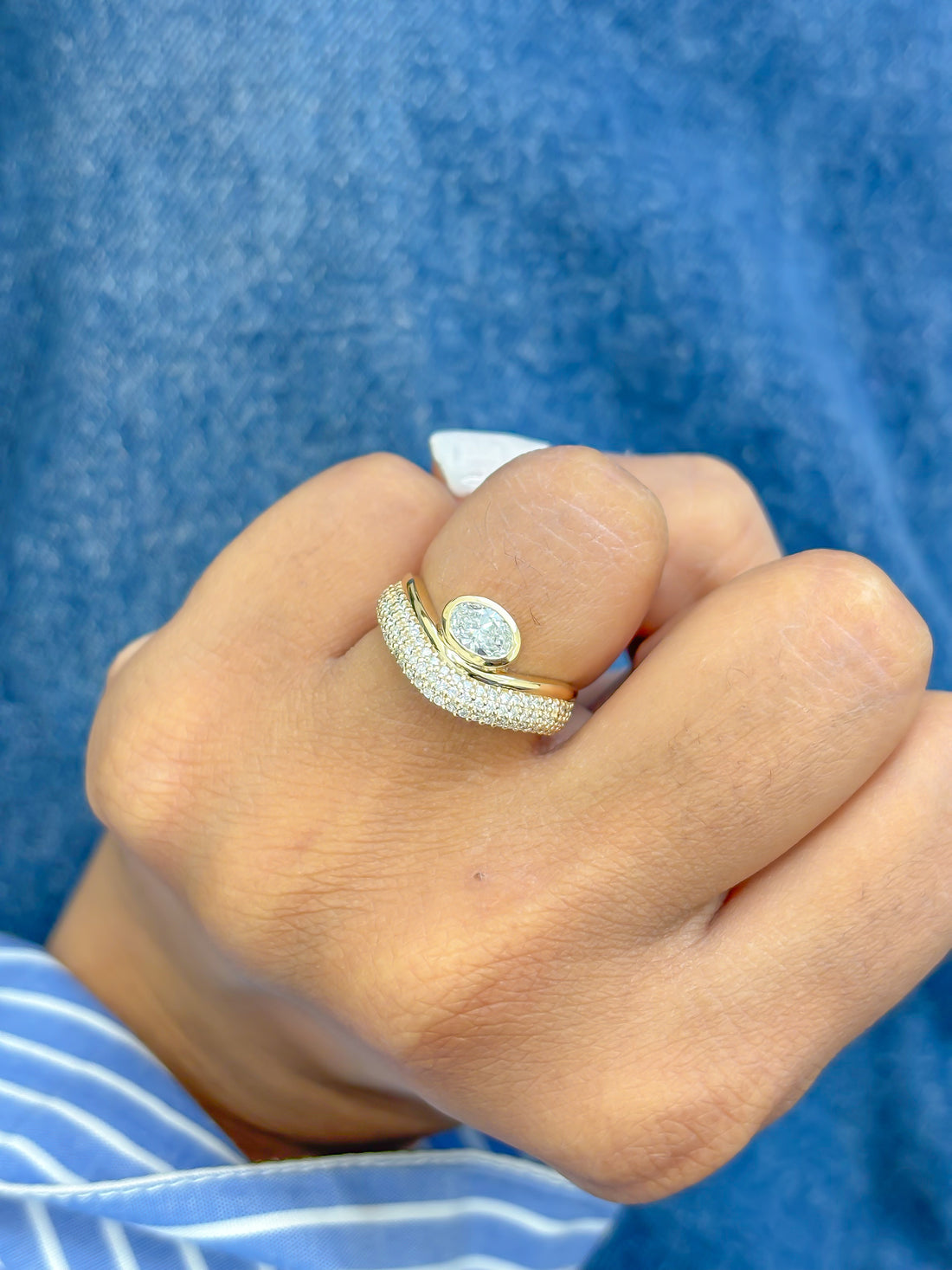 JPRG-3750/9376 Lab Grown Diamond Ring | 14K