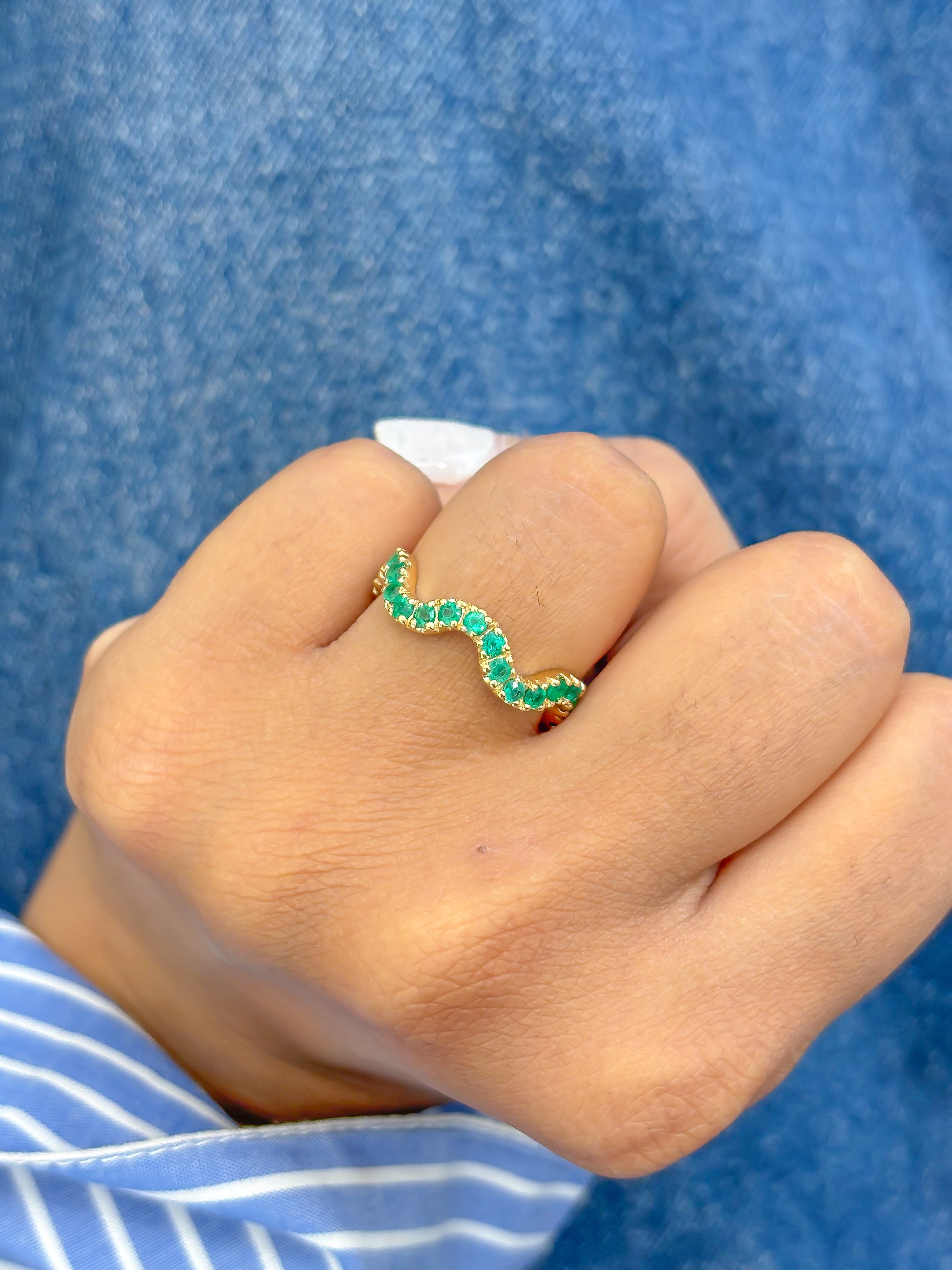 JPRG-3760/9386 Emerald Ring | 18K